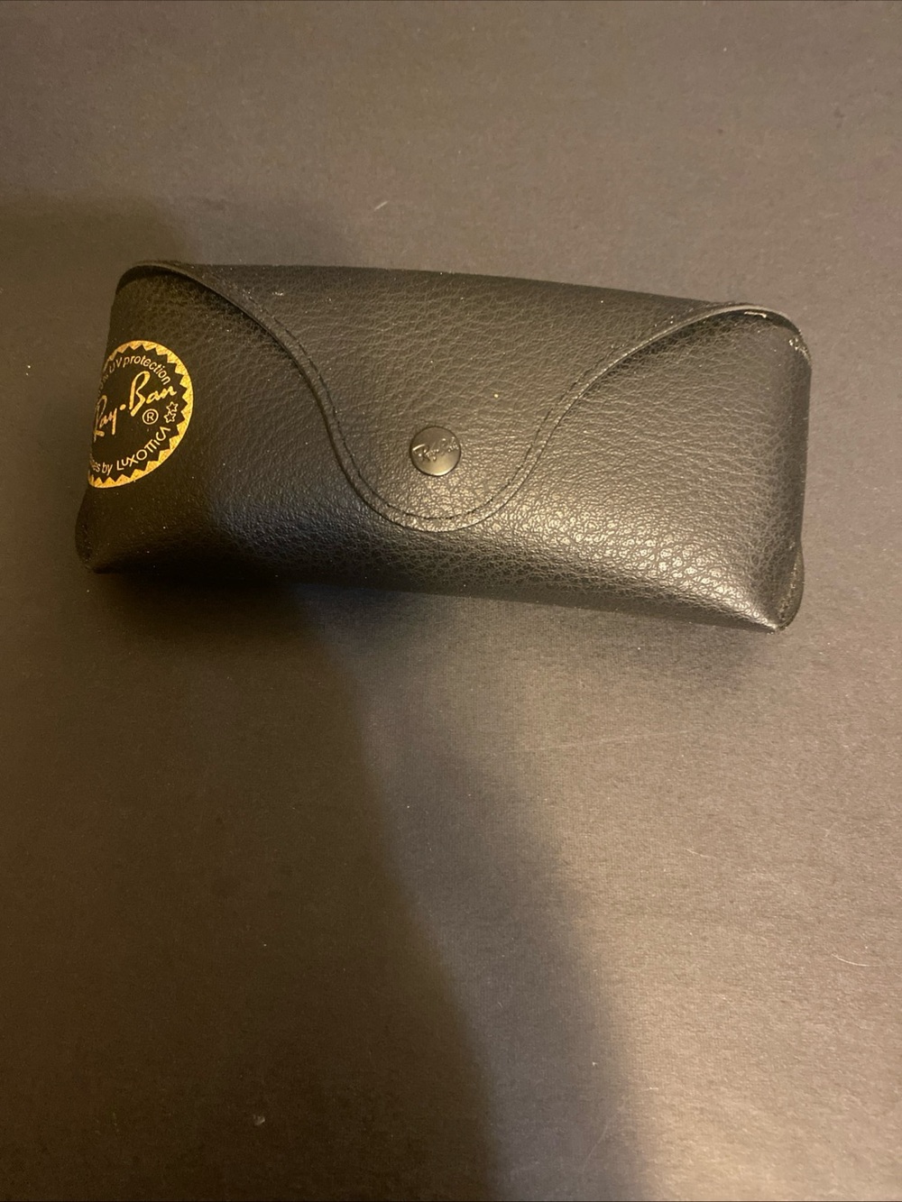 Authentic Ray-Ban Leather Sunglasses Case – Classic Design